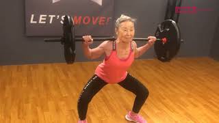 Tiene 90 años y es la instructora de fitness mas longeva de Japón [upl. by Rohclem]