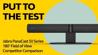 Jabra PanaCast 50 Competitor Comparison Video 180° Field of View [upl. by Tenner266]