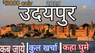 Udaipur low budget tour  udaipur explore  udaipur traveller budget  udaipur vlog  सस्ता टूर 3000 [upl. by Mllly]