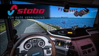 Stabo XM 4060E CB Radio ALL Trucks amp English Chatter  Euro Truck Simulator 2 ETS2 130 [upl. by Goltz]