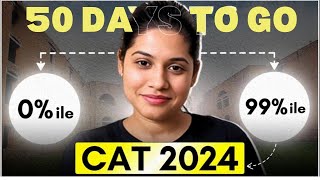 2 Month CAT Preparation Strategy EXPOSED  50 DAYS FOR CAT 2024 [upl. by Fern]