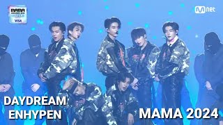 MAMA 2024 ENHYPEN  DAYDREAM PERFORMANCE AWARDS2024 Mnet enhypen mnet mama2024 [upl. by Lannie]