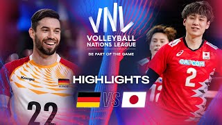 2024 VNL Full Set 5 Japan vs Germany 👀 [upl. by Miyasawa250]