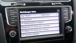 Golf 7 Navigationssystem [upl. by Gazo]