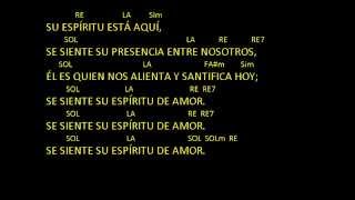 CANTOS PARA MISA  DIOS ESTÃ AQUÃ  LETRA Y ACORDES  COMUNIÃ“N Y HORA SANTA [upl. by Potts]