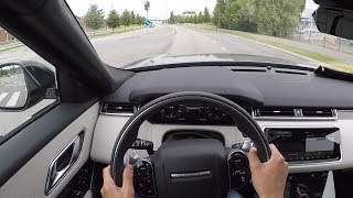 Range Rover Velar 2018  POV Test Drive [upl. by Anemix940]