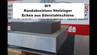 Randabschluss Stelzlager  Ecken aus 1 Stück erstellen [upl. by Kiyoshi725]