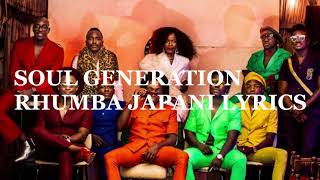 Sauti sol  Rhumba Japani official lyrics video [upl. by Aihtibat]