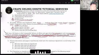 Huling Bulong sa Penology Officer Examination Review part 1 [upl. by Hayouqes867]