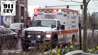 Boston EMS Responding  Division 1 and Ambulance 8 [upl. by Illyes513]