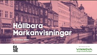 Webbinarium hållbara markanvisningar Fortsättning amp förvaltning 30 oktober 2024 [upl. by Icyac]