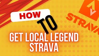 How to get local legend in Strava Simple 2024 [upl. by Jakoba]