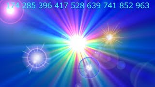 All 9 solfeggio frequencies at once EXPERIMENTAL [upl. by Kippar736]