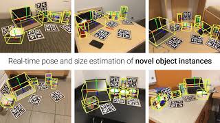 CenterSnap SingleShot MultiObject 3D Shape Reconstruction and Categorical 6D Pose Estimation [upl. by Juanita]