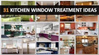 31 Kitchen Window Treatment Ideas  DecoNatic [upl. by Acinot]