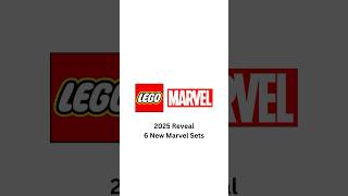 6 new LEGO Marvel sets revealed for 2025 [upl. by Sophie]