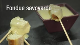 Recette de la fondue savoyarde [upl. by Iden]