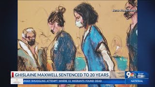 Ghislaine Maxwell sentencing [upl. by Mundford]