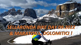 Sellaronda Bike Day 2022  Passi Dolomitici e Neve [upl. by Niwre405]