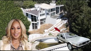 Mary J Bliges ABANDONED Mega Mansion  FOUND DELOREAN [upl. by Magner]