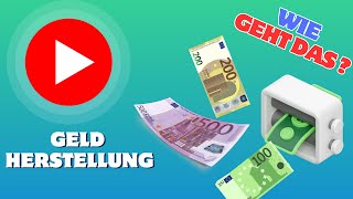 Wie funktioniert die GELD HERSTELLUNG [upl. by Fidelia]