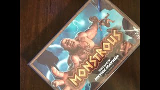 Monstrous Card Game Unboxing [upl. by Leanne]