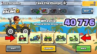 Hill Climb Racing 2 – 40776 42374 points in TAKE THE PLUNGE Team Event [upl. by Sille]