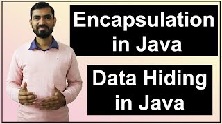 Encapsulation in java  Data Hiding in Java  OOPs concepts in Java in Hindi [upl. by Jaymie]