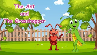 The Ant and the Grasshopper  English Moral Story For Kids  Bedtime Stories for Kids in English [upl. by Eseret]