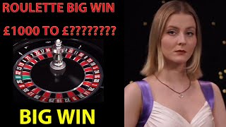 IMMERSIVE ROULETTE VS £1000  ONLINE ROULETTE [upl. by Mansur896]