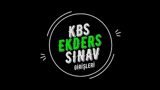 KBS Ekders Girişi  KBS Sınav Ücreti Ödeme [upl. by Hadlee]