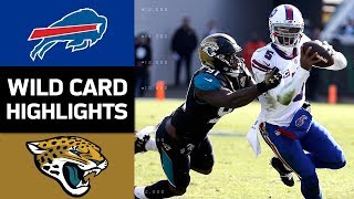 Bills vs Jaguars  NFL Wild Card Game Highlights [upl. by Netnert]