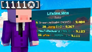 this is what top 20 solo bedwars gameplay looks like [upl. by Martres]