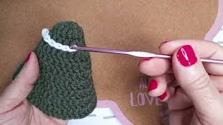 Navidad en Crochet Arbolito Parte 2 Cono [upl. by Aileon]