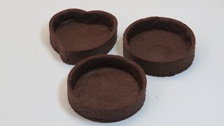 Chocolate tartlets recipe  Čokoládové tartaletky košíčky recept [upl. by Jegger]