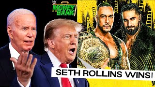 US Presidents Predict WWE Money In The Bank [upl. by Dollie]