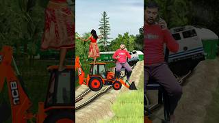 Jcb to cute girl dance vs funny boy stop the high speed tiran😊 😁shortsfeed trendingshorts [upl. by Neelyad]