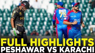 Full Highlights  Peshawar Zalmi vs Karachi Kings  Match 6  HBL PSL 9  M2A1A [upl. by Aimehs495]