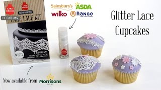 Glitter Lace Cupcakes [upl. by Inamik715]