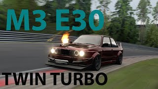 Assetto Corsa  Mod BMW M3 E30 Twin Turbo [upl. by Manthei]