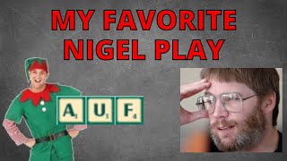 My Favorite Nigel Richards Scrabble Move of All Time [upl. by Behn450]