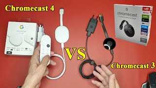 Google Chromecast 4 vs Chromecast 3 PPORÓWNANIE Smart TV [upl. by Babita242]