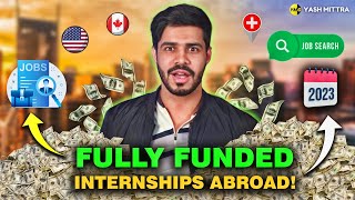 Fully funded international internships for 2023  Intern Abroad for Free [upl. by Urata594]