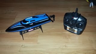 RC Boat H100 2020seer Test Run [upl. by Nnyltiak]