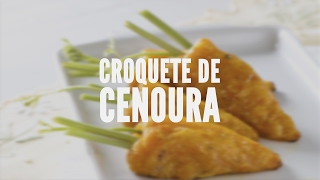 Croquete de cenoura  Receitas Saudáveis  Lucilia Diniz [upl. by Ylrebnik804]