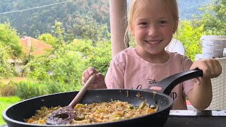 Danas kuhamo sa AJLOM TURSKI BULGUR SA domaćim povrćem 💜 [upl. by Barbey]