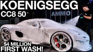 Koenigsegg CC850 First Wash and Drive INSANE Manual Hyper Car [upl. by Felicia]