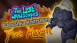 Animated Babushka Knittshurr on Fire Haven  My Singing Monsters [upl. by Nolur]