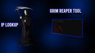 Grim Reaper IP Lookup tool  Find the location of any IP address python  MULTI TOOL  Free [upl. by Acinorehs]