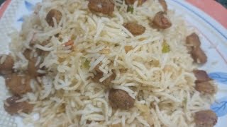 Easy Soyabean Fried rice। Recipe by Umas Kitchen। [upl. by Lundgren]